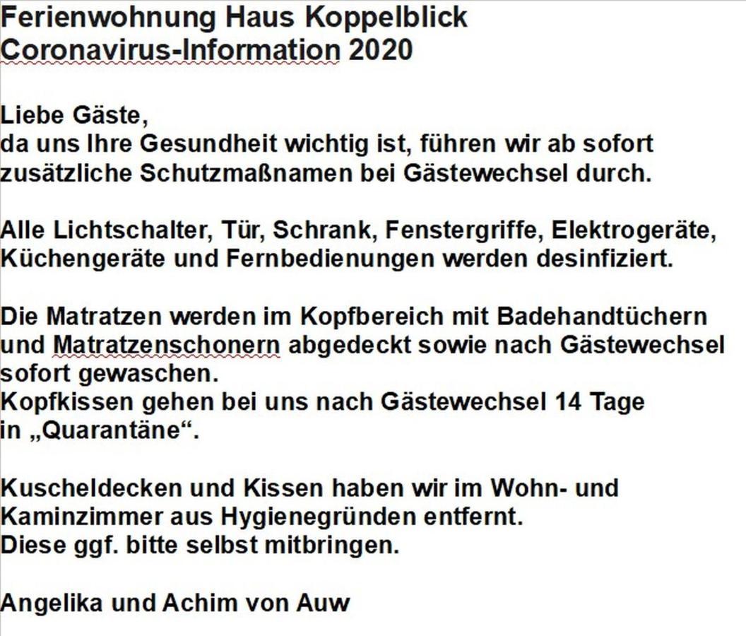 Haus "Koppelblick" Appartement Gross Gottschow Buitenkant foto